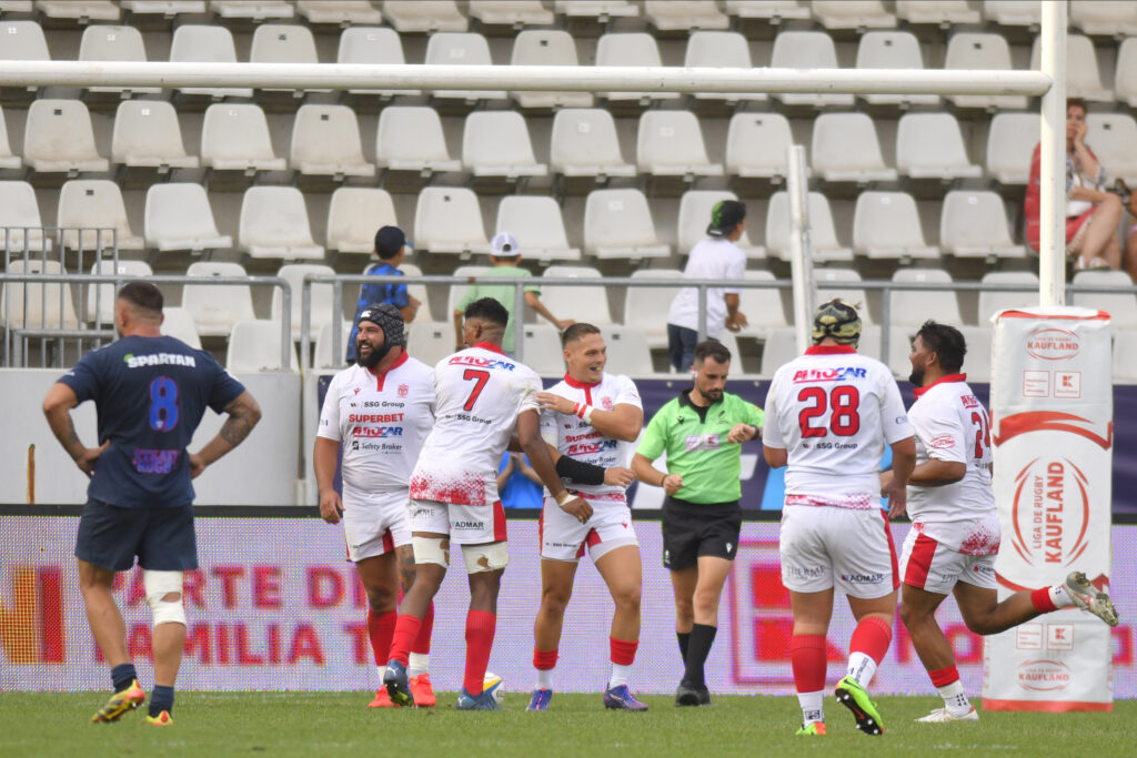 Dinamo a câştigat meciul împotriva campioanei Baia Mare, în etapa a 3-a Cupei României la rugby