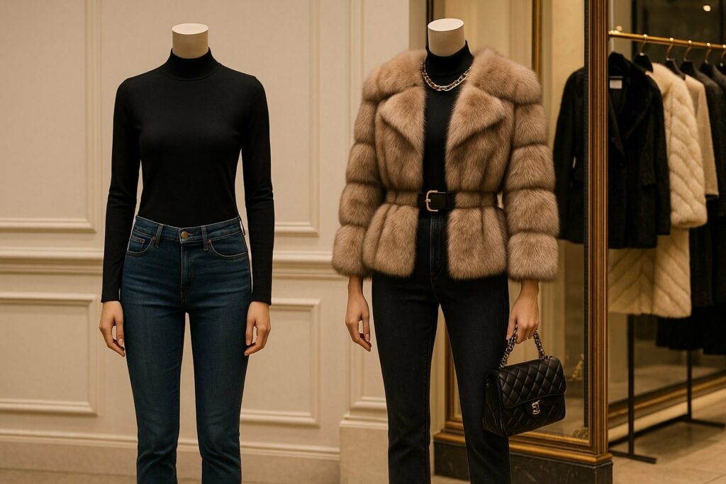 Blăniță damă elegantă: Cum să transformi o ținută simplă într-un look de lux (P)