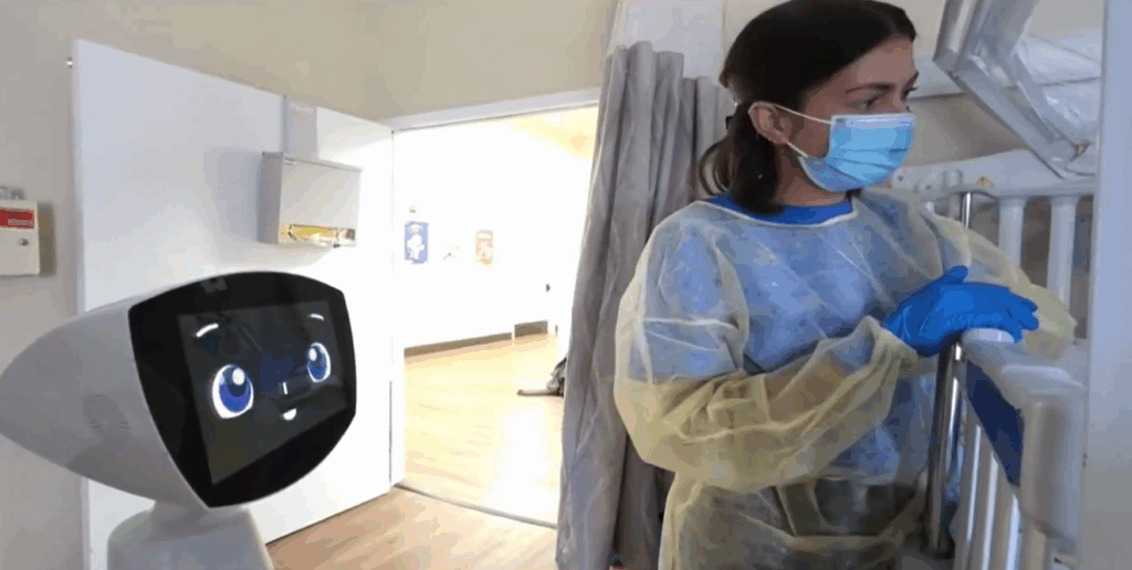 Un robot programat să se comporte ca o fetiță de 7 ani luptă împotriva fricii în spitale