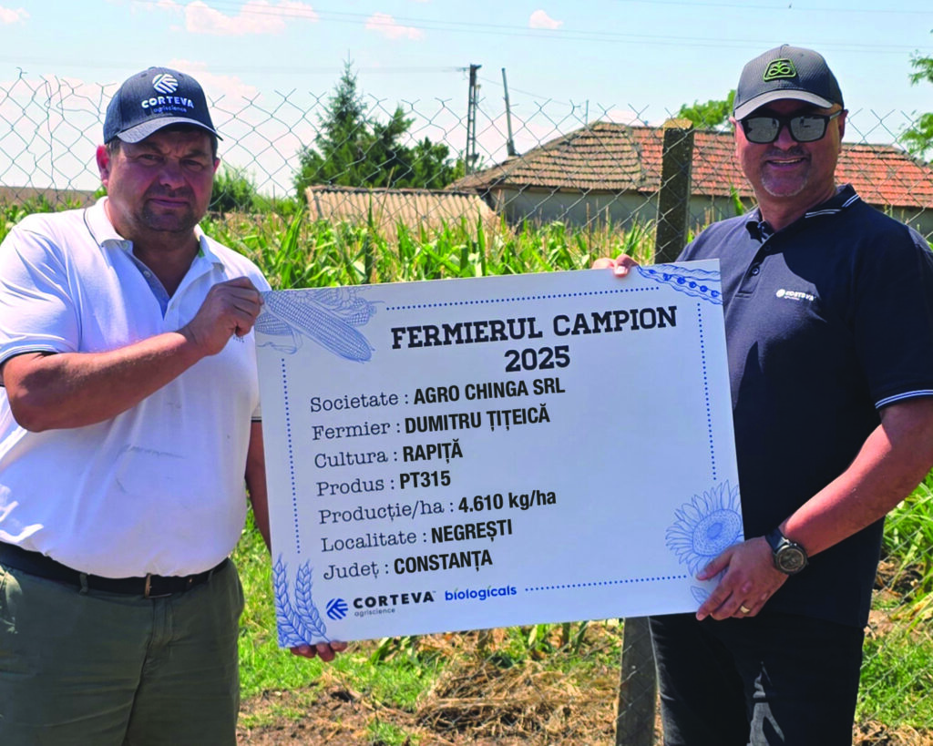 Fermieri campioni la rapiță în județele Brăila, Constanța și Caraș-Severin cu hibrizii Pioneer