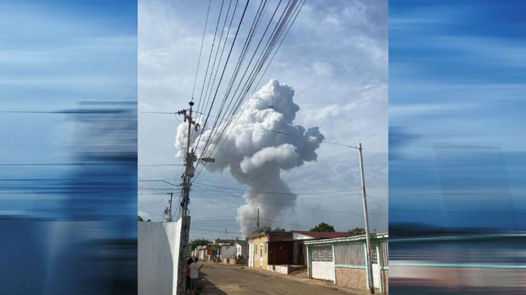 Explozie uriașă la o fabrică de artificii din Venezuela. Localnicii au crezut că este cutremur
