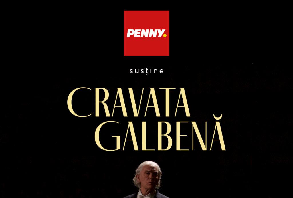 PENNY susține filmul Cravata Galbenă, povestea extraordinară a lui Sergiu Celibidache, cu John Malkovich în rol principal