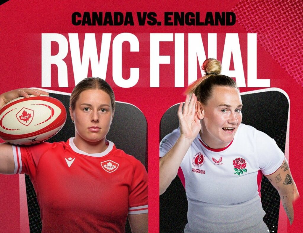 Anglia învinge Canada cu 33-13 și câștigă Cupa Mondială la rugby feminin / Asistență record
