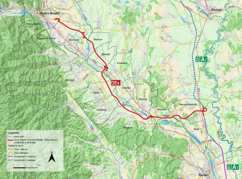 Ministrul Transporturilor anunță lansarea licitației pentru serviciile de consultanță ale drumului Bacău-Piatra Neamț
