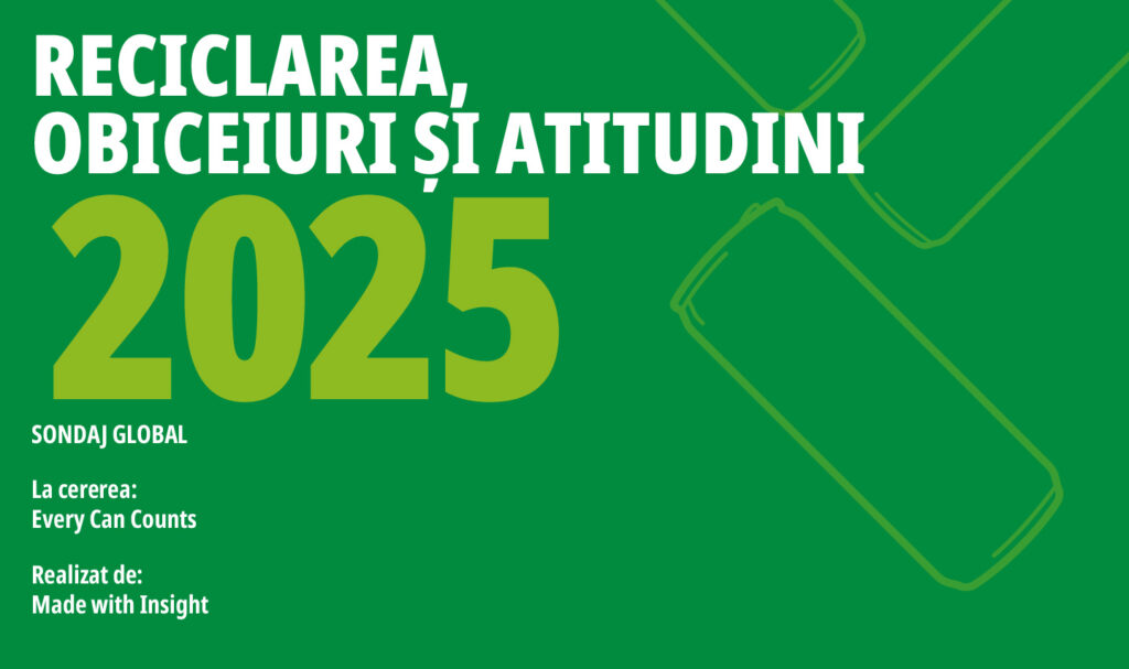 Studiul global Every Can Counts 2025: România accelerează tranziția către economie circulară cu una dintre cele mai rapide adopții SGR din lume