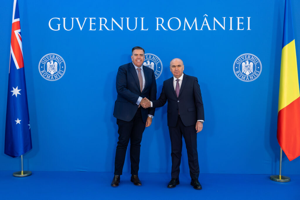 Ilie Bolojan s-a întâlnit cu o delgație parlamentară australiană. România și Australia consolidează cooperarea economică și politică, cu accent pe energie, infrastructură și apărare
