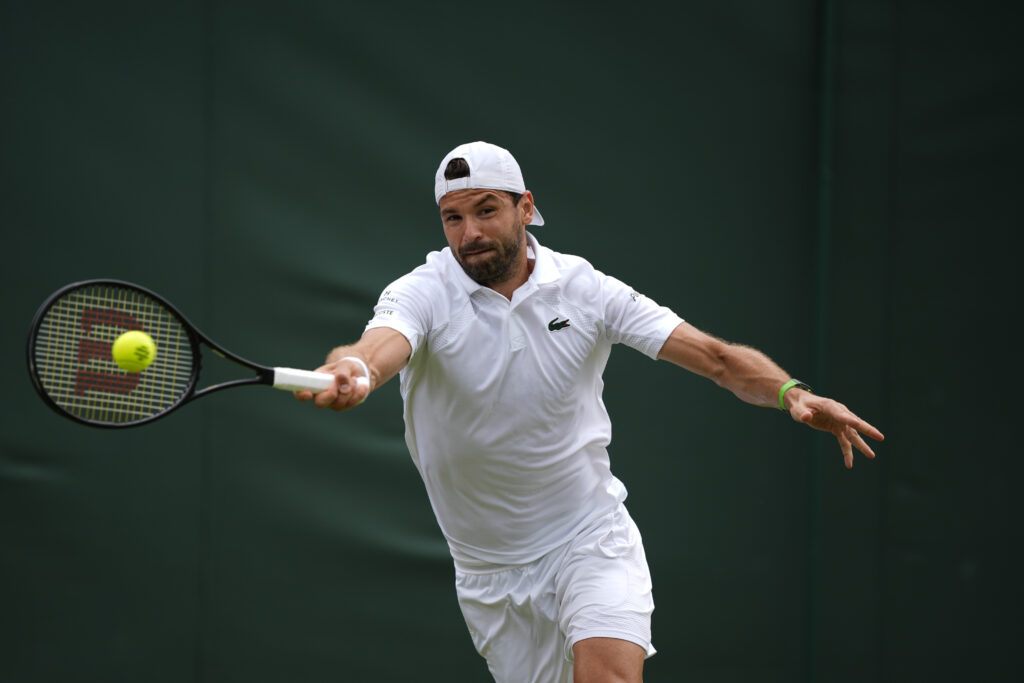 Tenis: Grigor Dimitrov revine pe teren, după trei luni de pauză din cauza unei accidentări