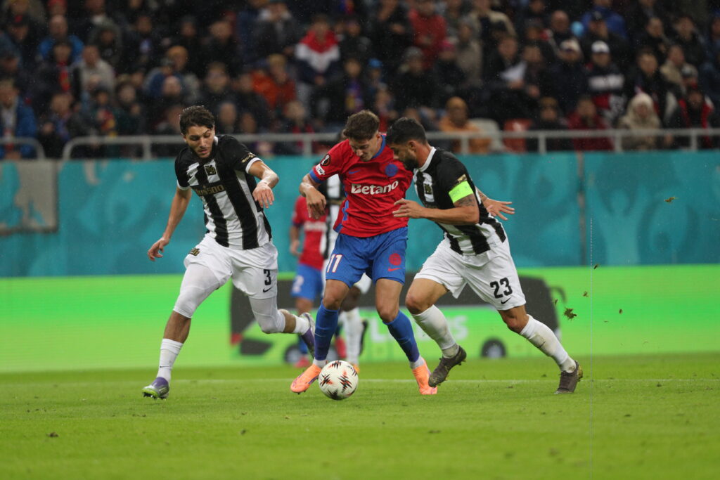 FCSB a pierdut în a doua etapă din Europa League. Young Boys Berna s-a impus pe Arena Națională