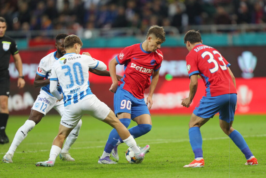 FCSB a învins Universitatea Craiova cu 1-0 pe Arena Națională