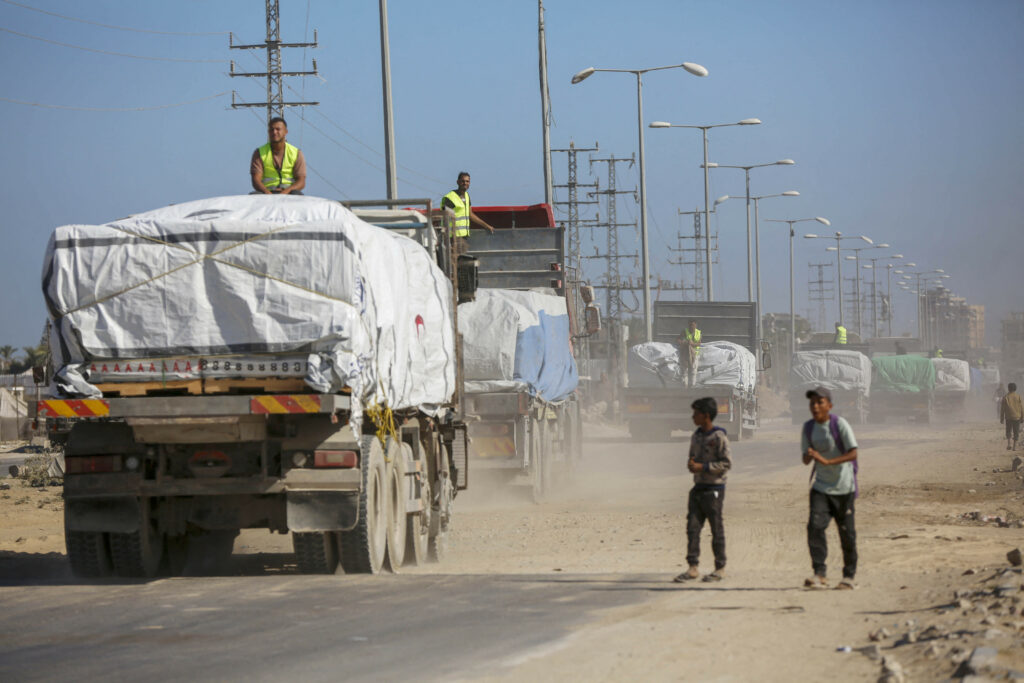 Organizația Națiunilor Unite profită de încetarea temporară a focului din Gaza pentru livrarea de ajutoare
