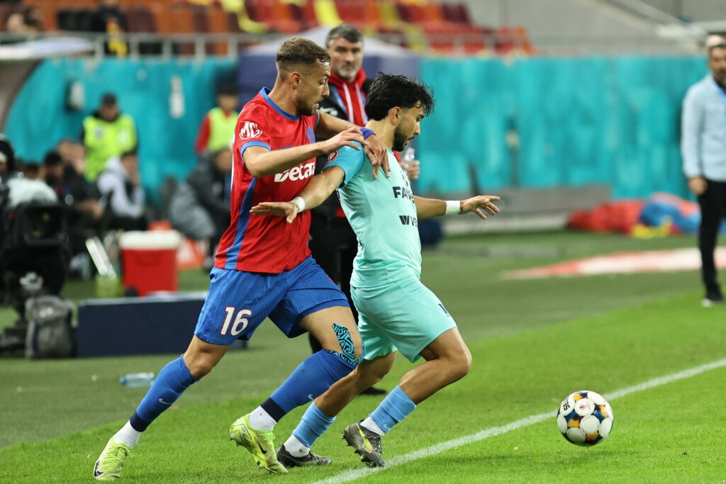 Superliga, etapa 14. FCSB învinge UTA 4-0: două reușite anulate, două penalty-uri și cartonaș roșu