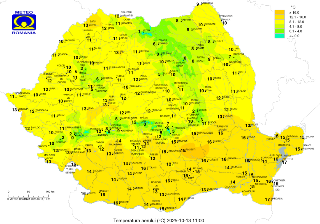 Octombrie /Vremea 2025 