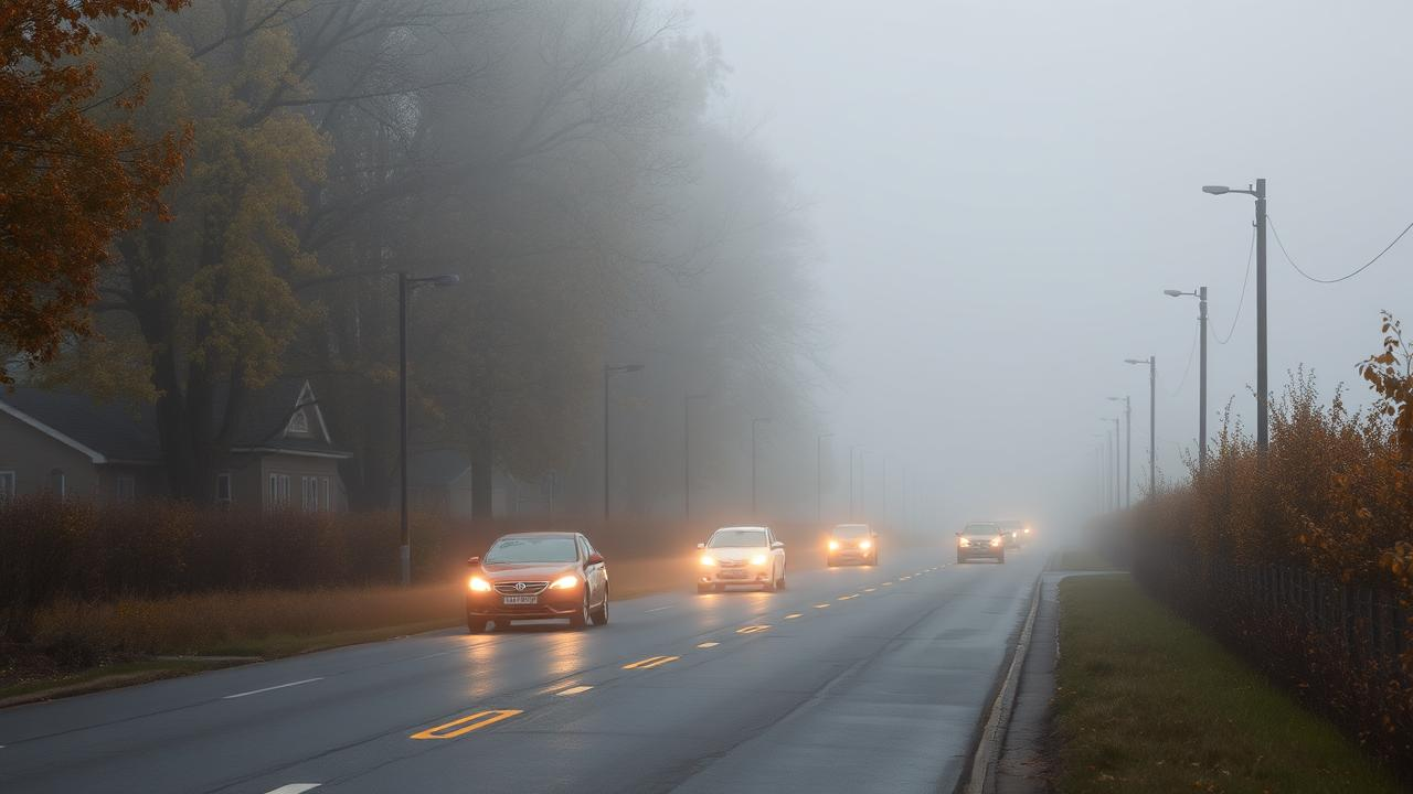 INFOTRAFIC: Cea&#539;a reduce vizibilitatea pe autostr&#259;zi &#537;i pe drumuri din numeroase jude&#539;e