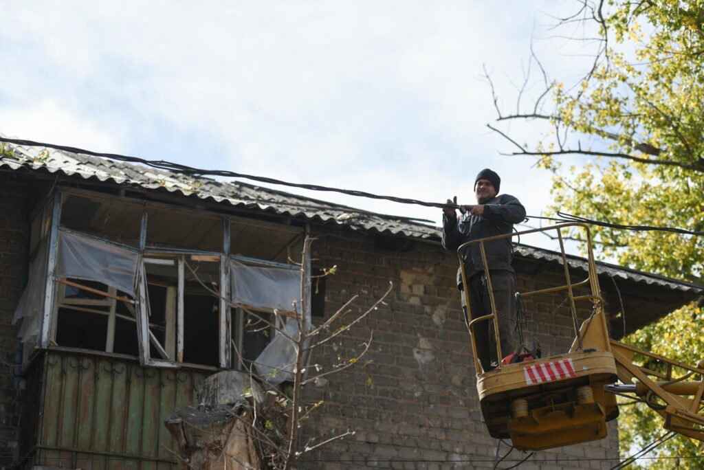 Atacurile rusești au lăsat o parte din Ucraina fără curent