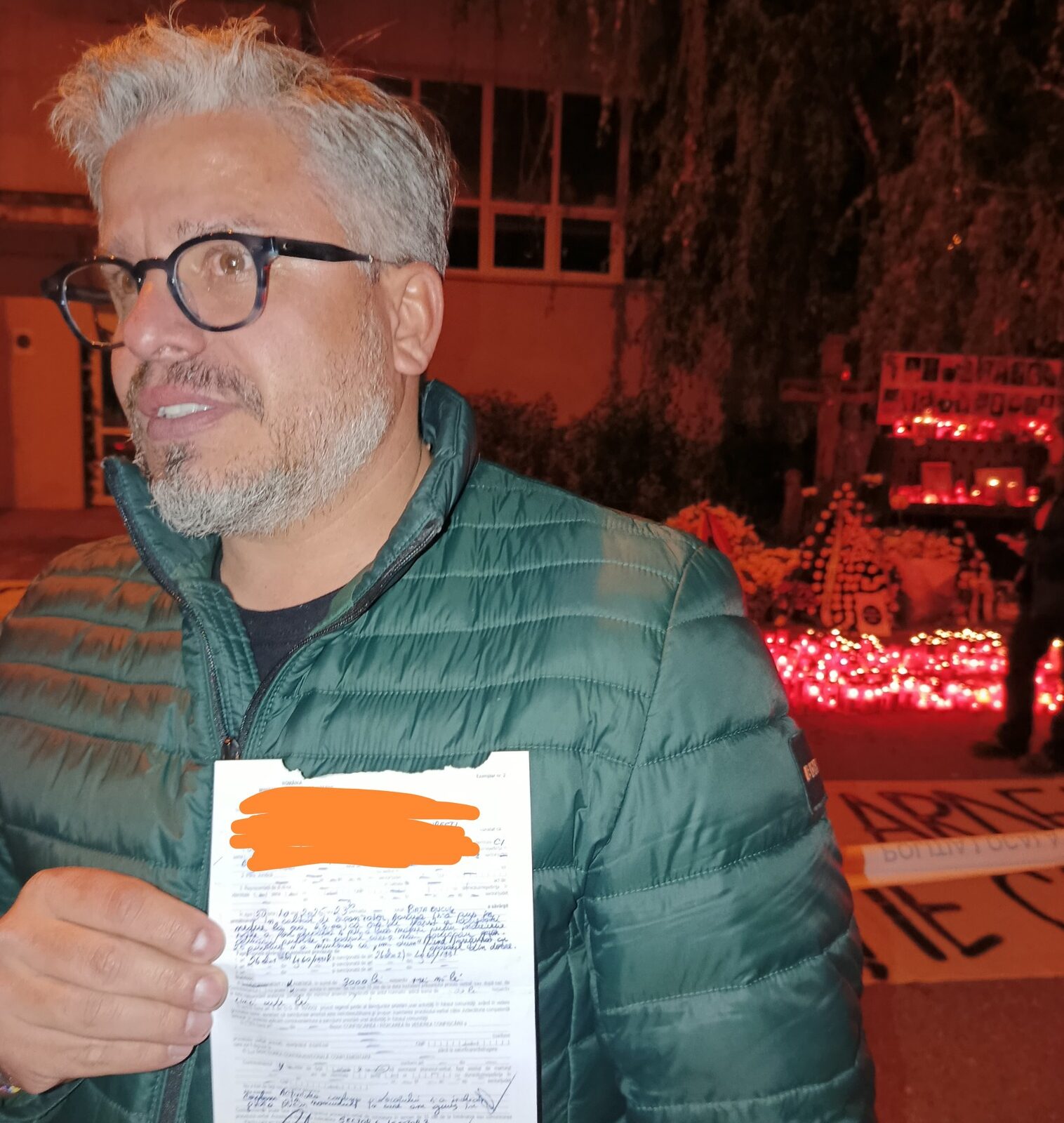 Amendă de 3.000 de lei pentru organizatorul comemorării Colectiv