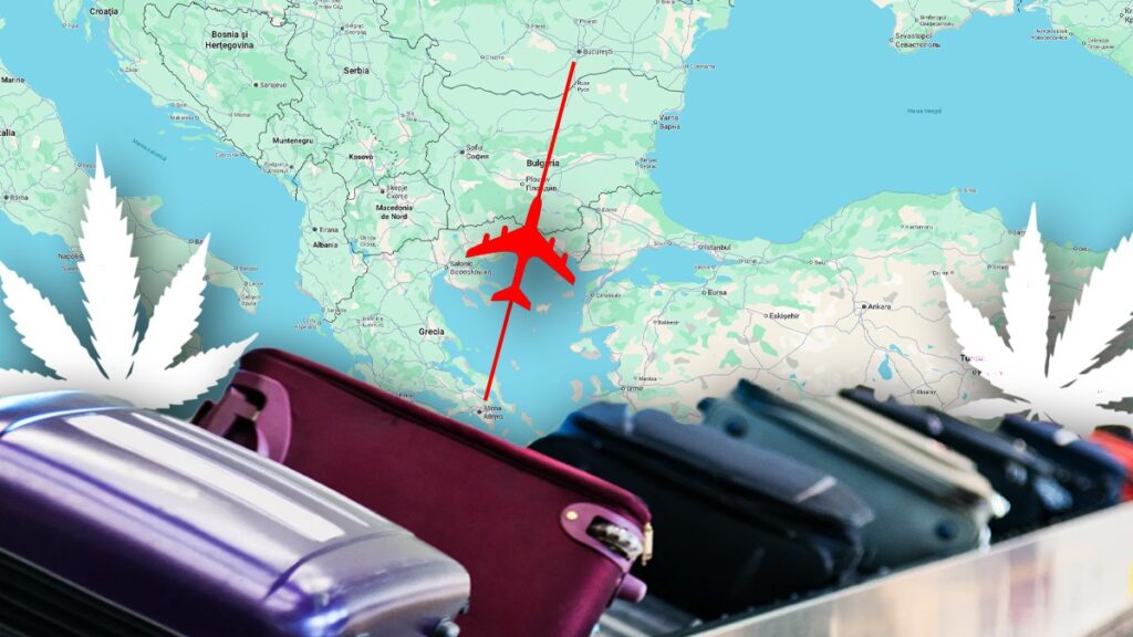 Un albanez, reţinut pe Aeroportul Otopeni cu 26 kg de canabis în bagaje | EXCLUSIV
