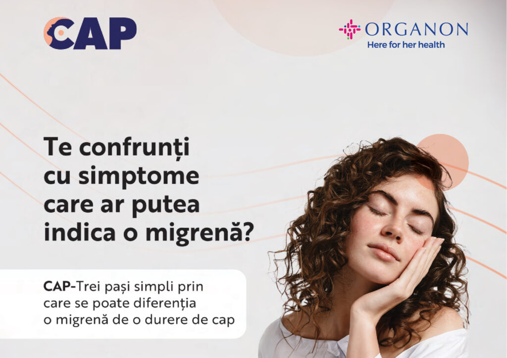 Recunoaște migrena, o boală cu impact major asupra calității vieții: 14% din populație suferă de migrenă care nu este o simplă durere de cap