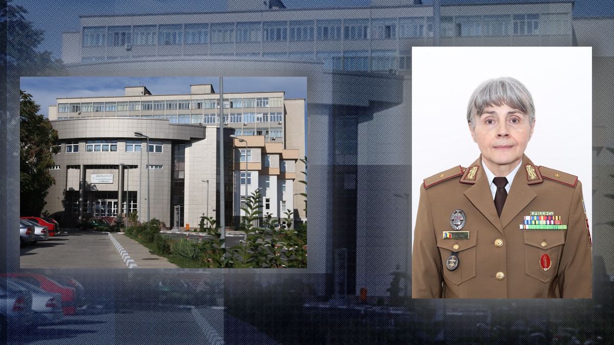 Noul comandant al Spitalului Militar Central: Mădălina Maxim