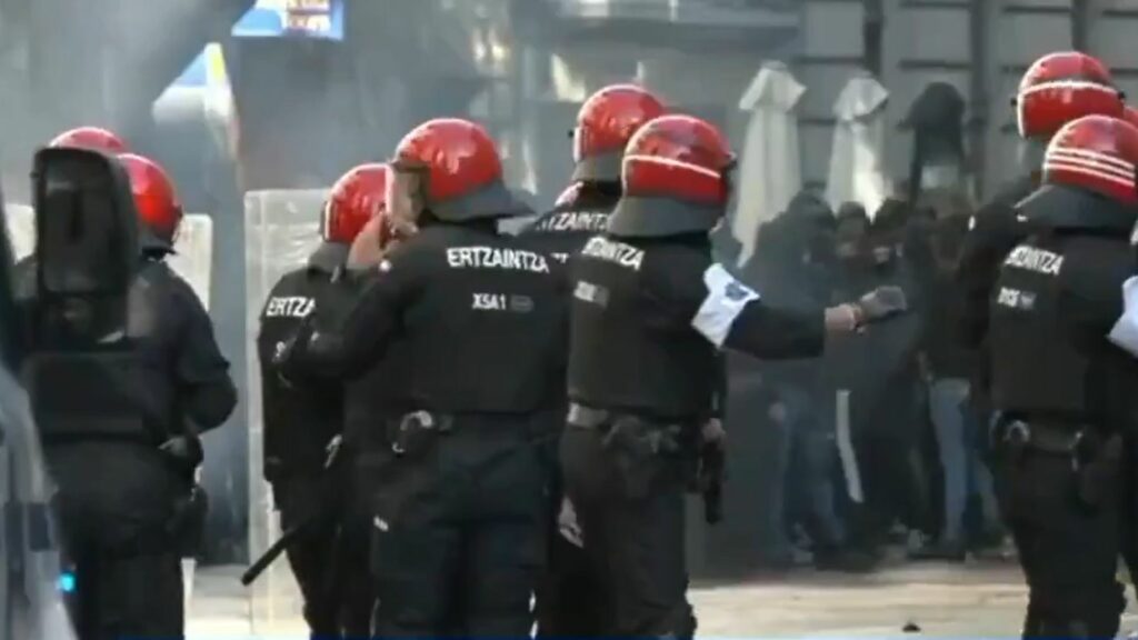 De Ziua Națională a Spaniei, protestul împotriva fostului dictator Franco s-a lăsat cu arestări