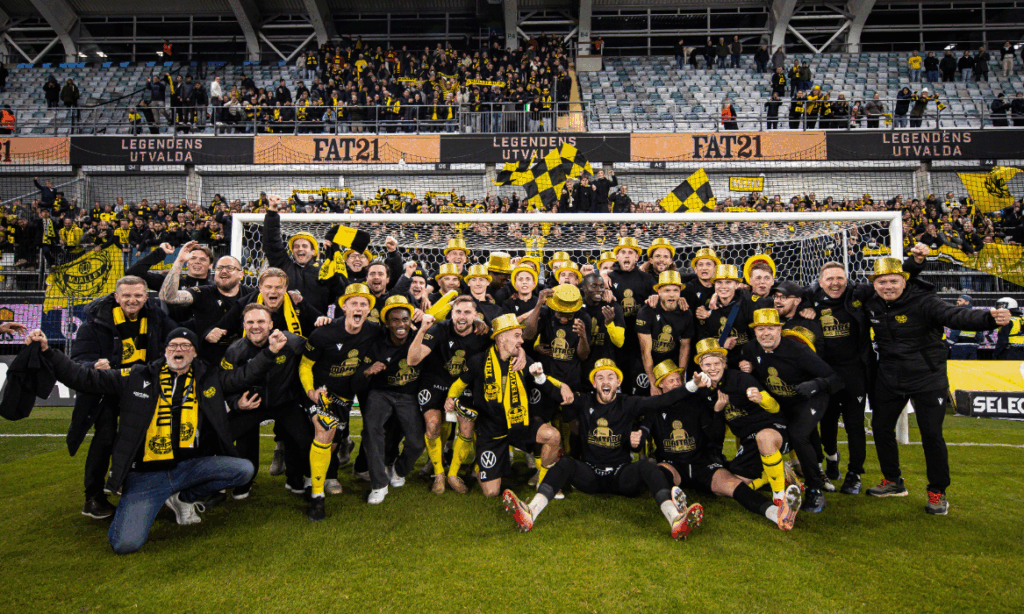 Performanță istorică în fotbalul suedez: o echipă dintr-un sat de pescari a cucerit titlul