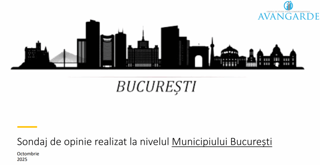 Avangarde Poll: Who leads the top of Bucharest residents’ preferences for the Capital City Hall