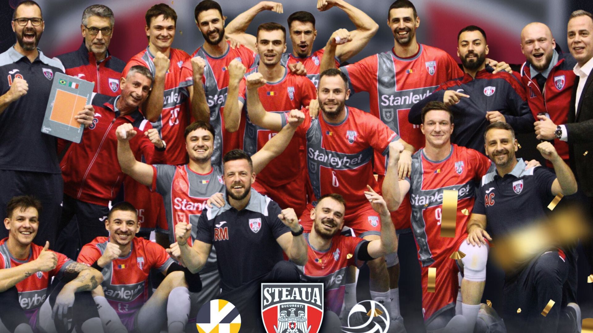 Steaua București câștigă Cupa Balcanică, primul său trofeu european la volei masculin