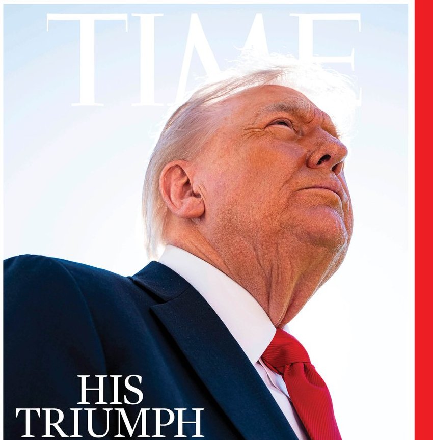 Trump, de la extaz la agonie / S-a supărat pe revista „Time” pentru că a ales „cea mai proastă fotografie a lui, din toate timpurile”, pentru ultimul său număr
