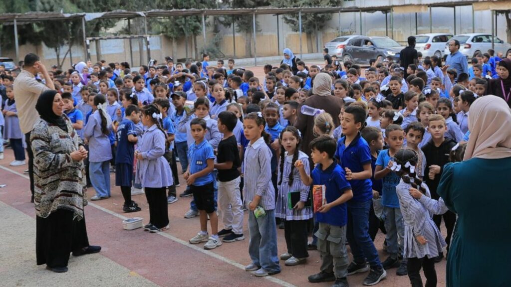 UNRWA oferă educație pentru zeci de mii de copii palestinieni în Cisiordania ocupată