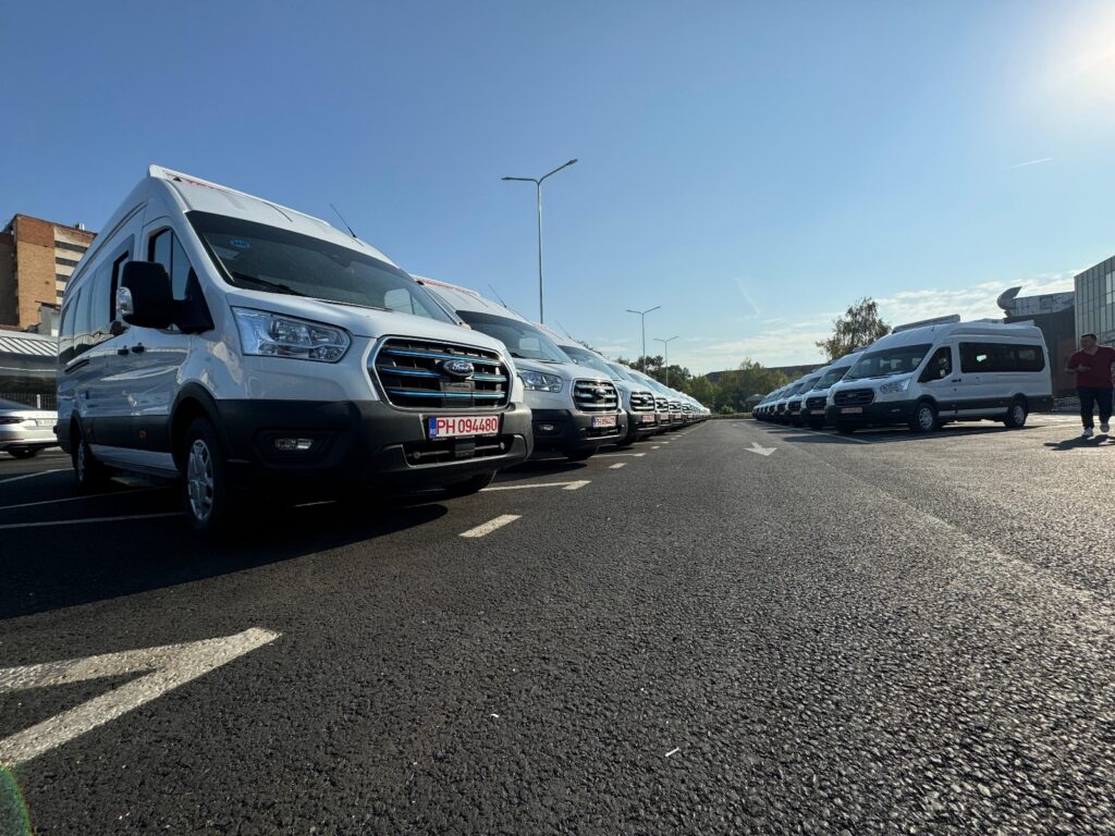 Aveuro International lansează la Câmpina o nouă gamă de microbuze electrice