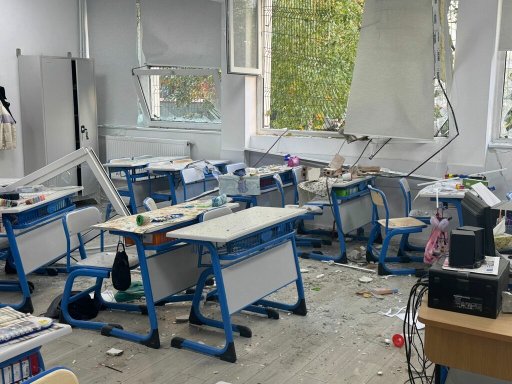 David, despre liceul afectat de explozie: Sperăm că în două săptămâni putem remedia