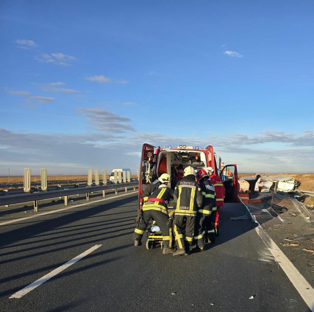 Accident rutier în Sibiu: Trei persoane rănite