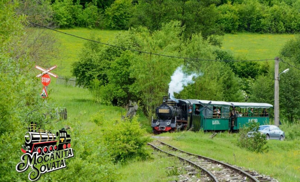 Mocănița de la Sovata, călătoria de poveste care îi farmecă pe turiștii străini