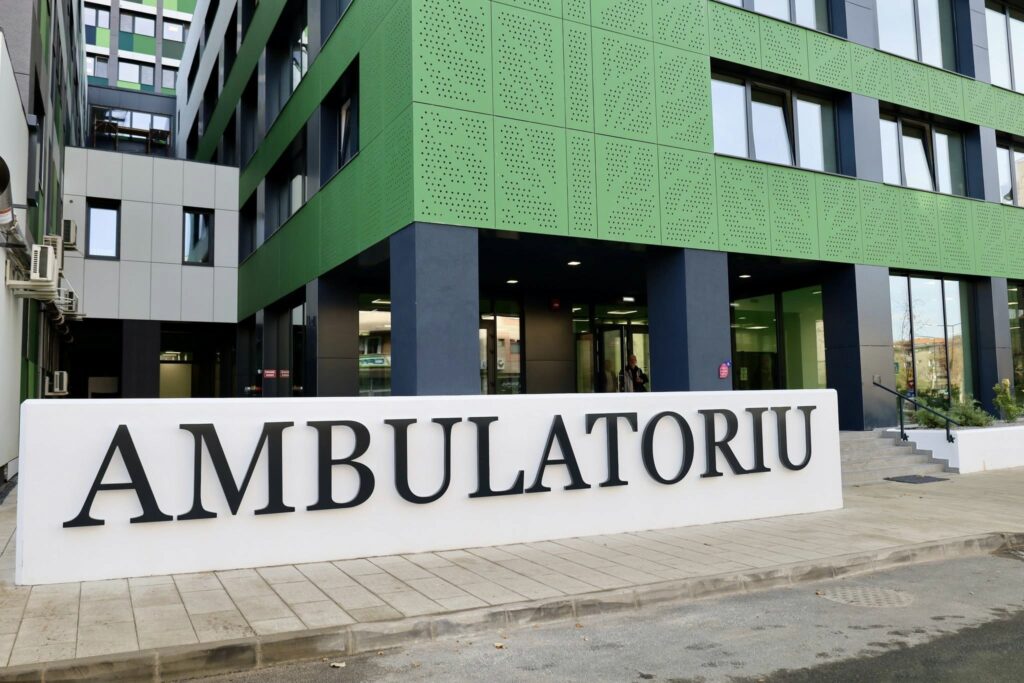 Noul ambulatoriu al Spitalului Judeţean Oradea, gata de deschidere