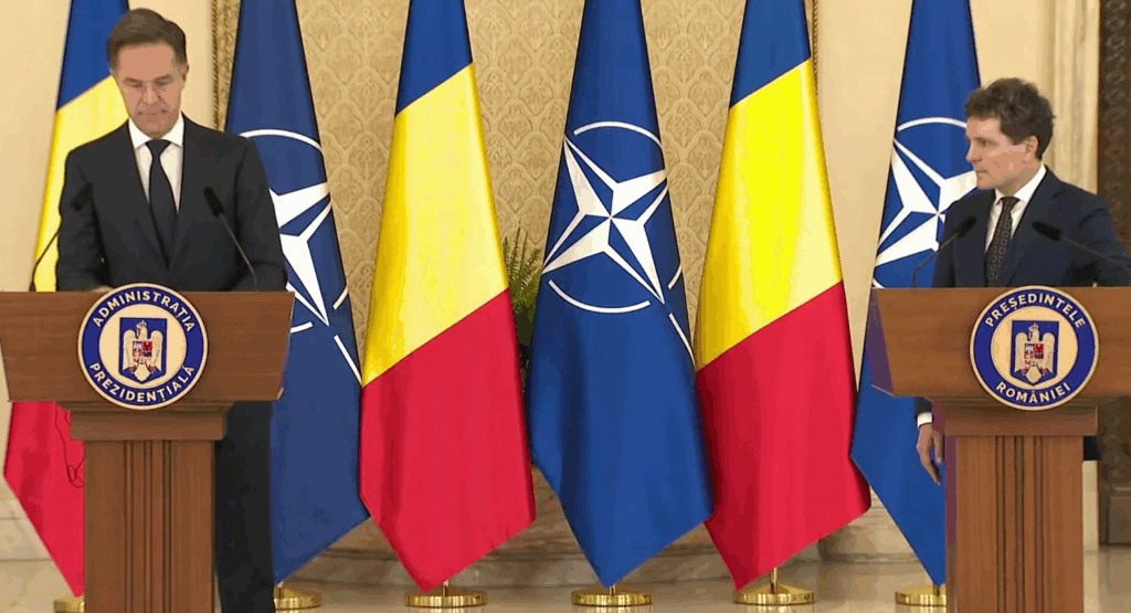 Rutte, mesaj de la București despre retragerea militarilor americani: NATO este determinată să apere ţările alianţei