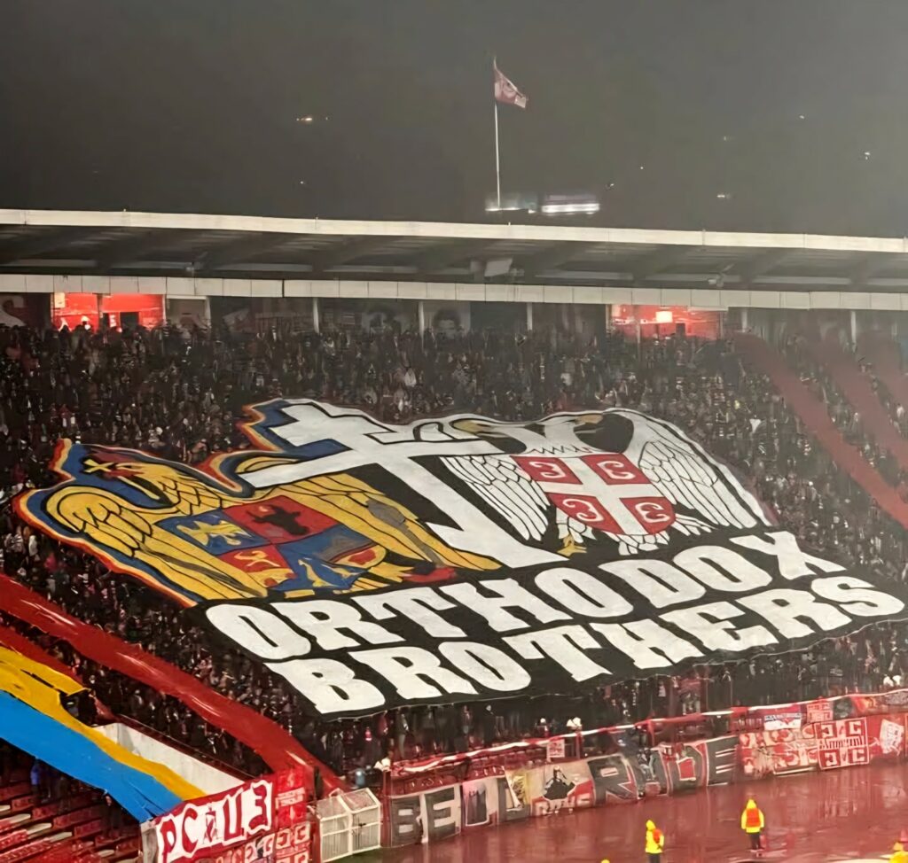 „Solidaritatea fraților ortodocși e folosită și de Putin”. Cristian Preda, după mesajul „Frați ortodocși” la meciul Steaua Roșie–FCSB: „Este un mesaj politic, alternativ la identitatea europeană”