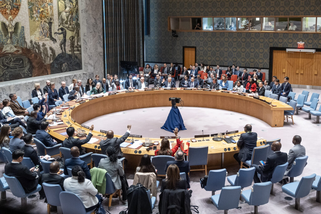 Vot decisiv în Consiliul de Securitate al ONU pentru autorizarea unei forțe internaționale în Gaza