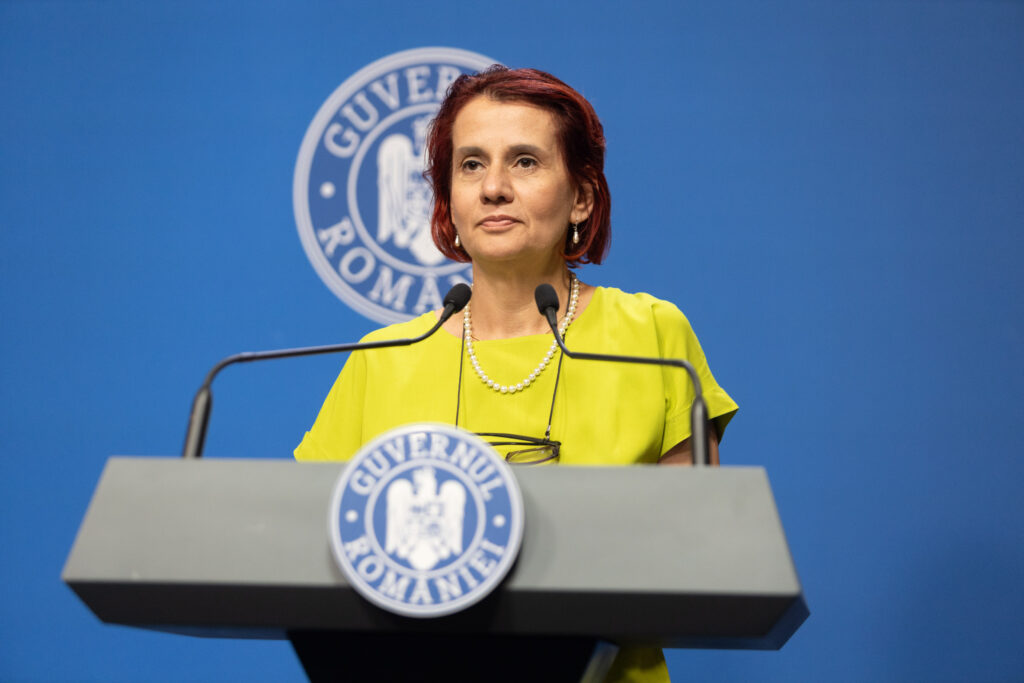 The government spokesperson has published her bachelor’s degree. She studied at a private university