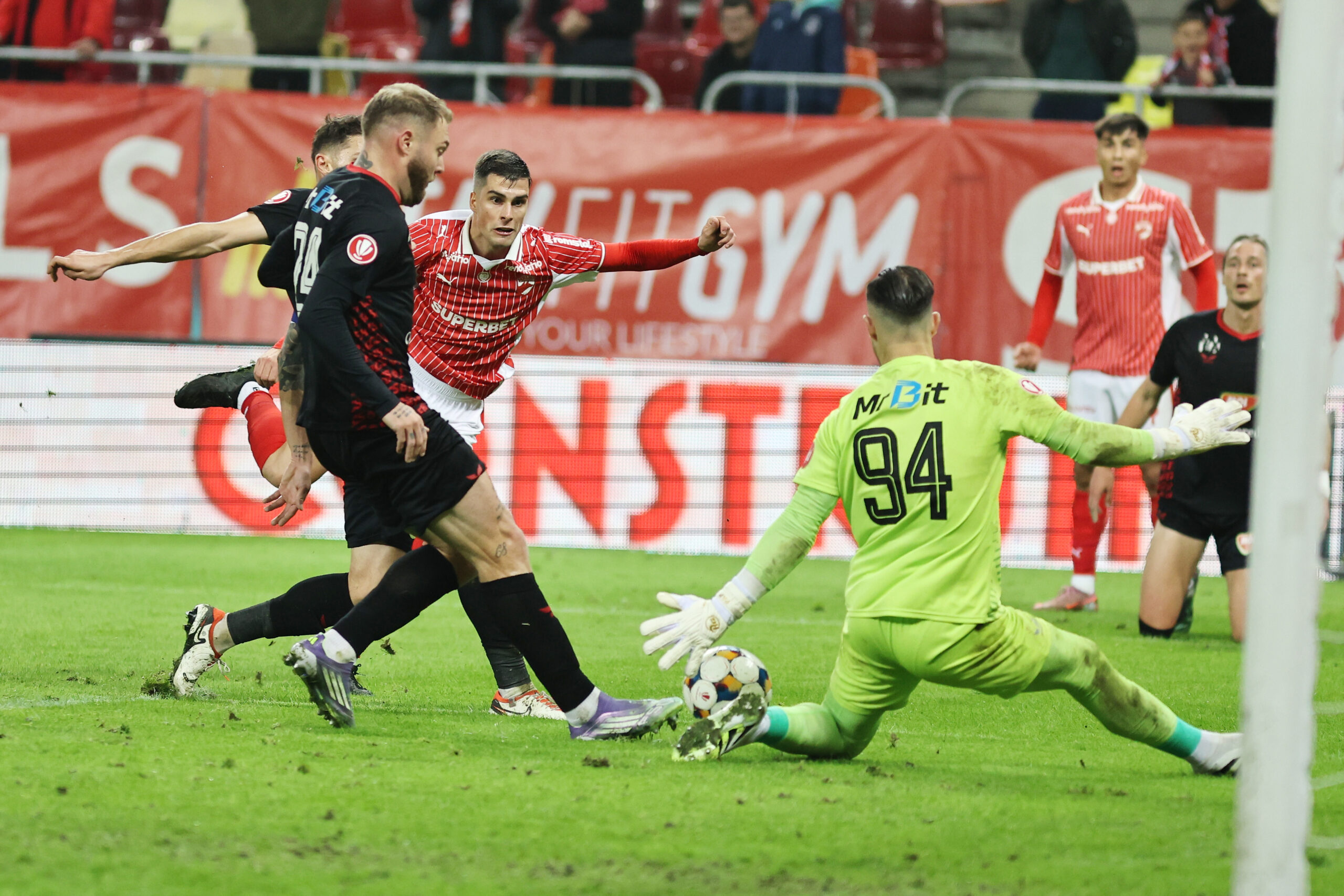 Dinamo a învins pe Csikszereda cu 4-0 în Superliga