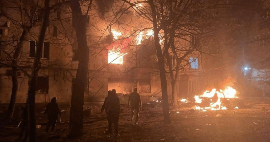 Atac cu drone rusești în Zaporojie: 19 răniți și pagube semnificative