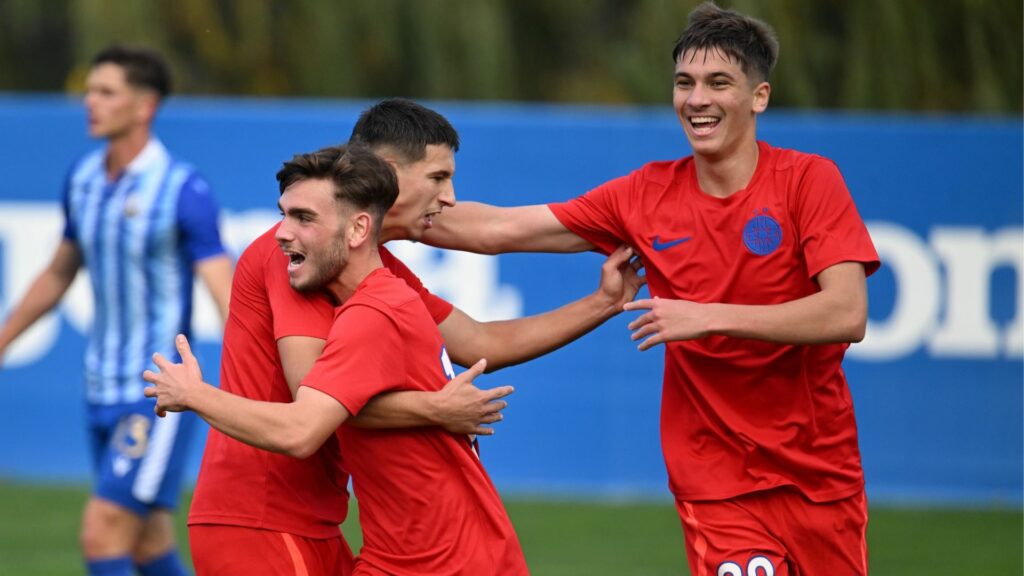 FCSB învinge Lokomotiva Zagreb și se califică în play-off-ul UEFA Youth League