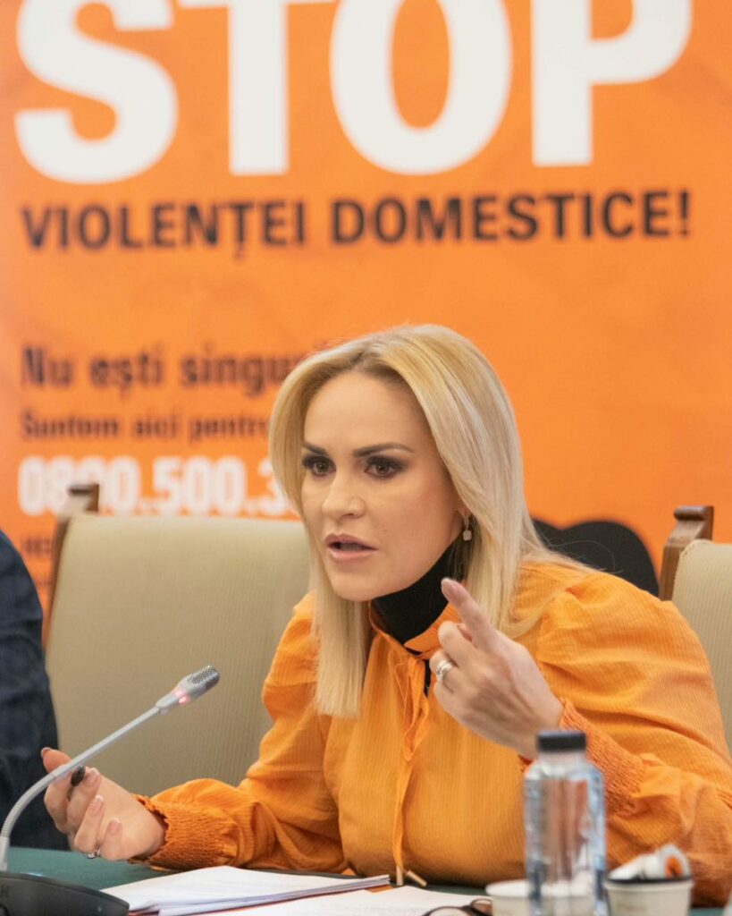 Gabriela Firea: 52 de femei au murit în România din cauza soților sau partenerilor de viață