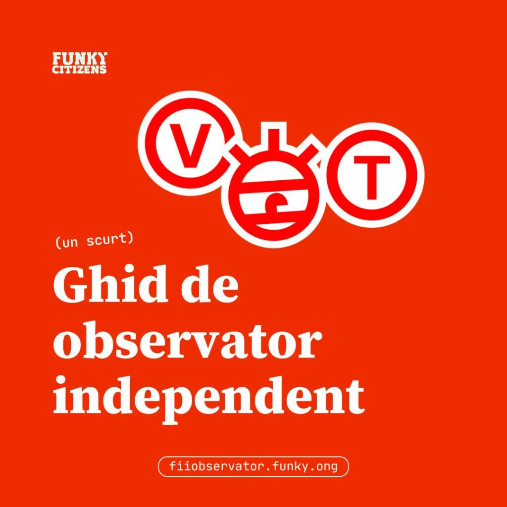 Se caută observatori pentru alegerile din 7 decembrie