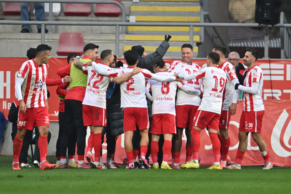 Golul anulat al echipei UTA Arad din meciul cu U Cluj ar fi trebuit validat, potrivit Comisiei Centrale de Arbitri