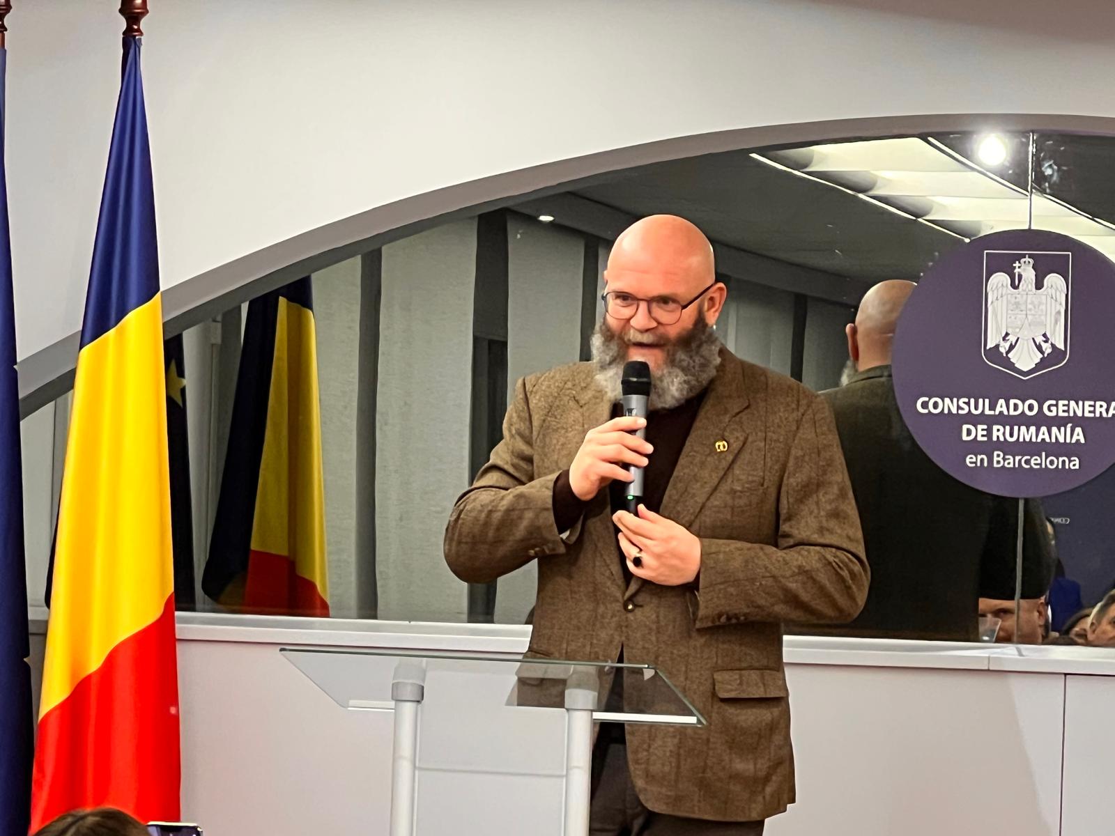 Actorul Darko Perić promovează România la Barcelona