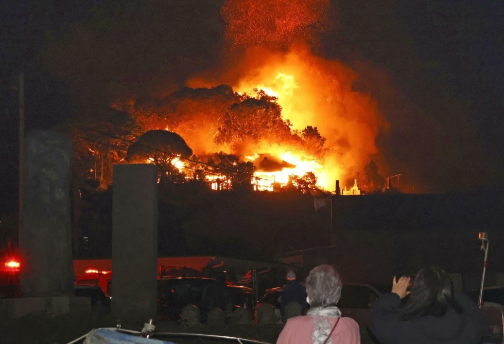 Incendiu uriaș în Japonia: Orașul Ōita devastat de flăcări