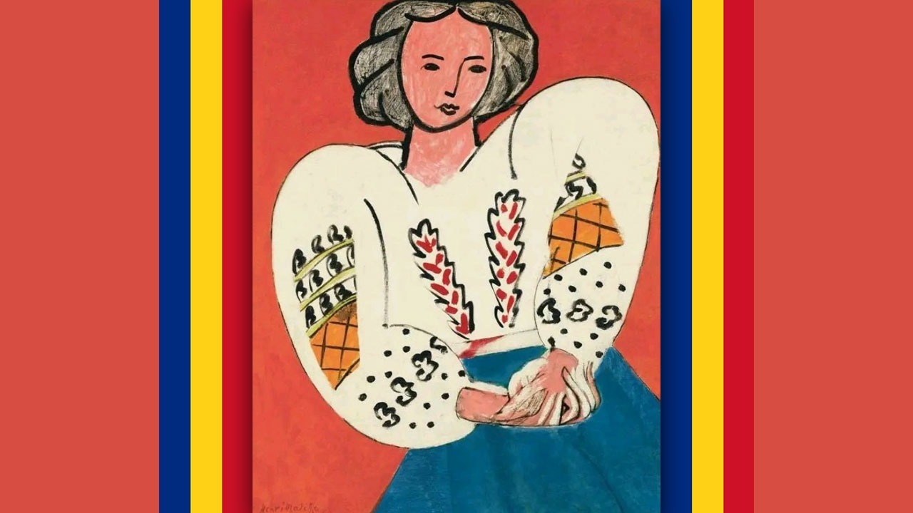 Capodopera „La Blouse Roumaine” de Matisse la MNAR