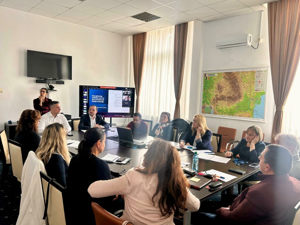 Rogobete a reunit grupul de lucru pentru Strategia Națională de Îngrijiri Paliative