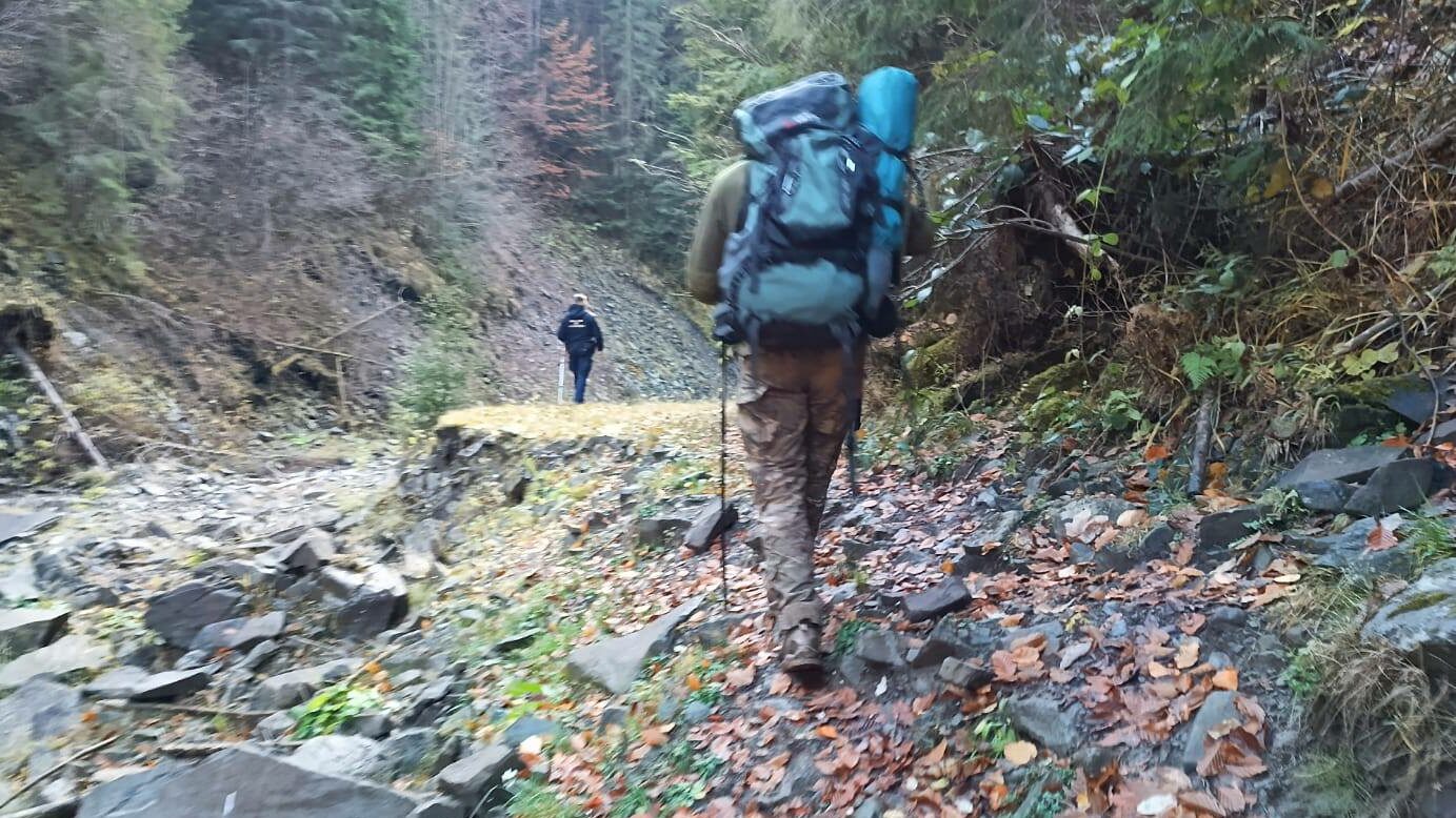 Tânăr ucrainean salvat după 21 de zile în Munții Maramureșului