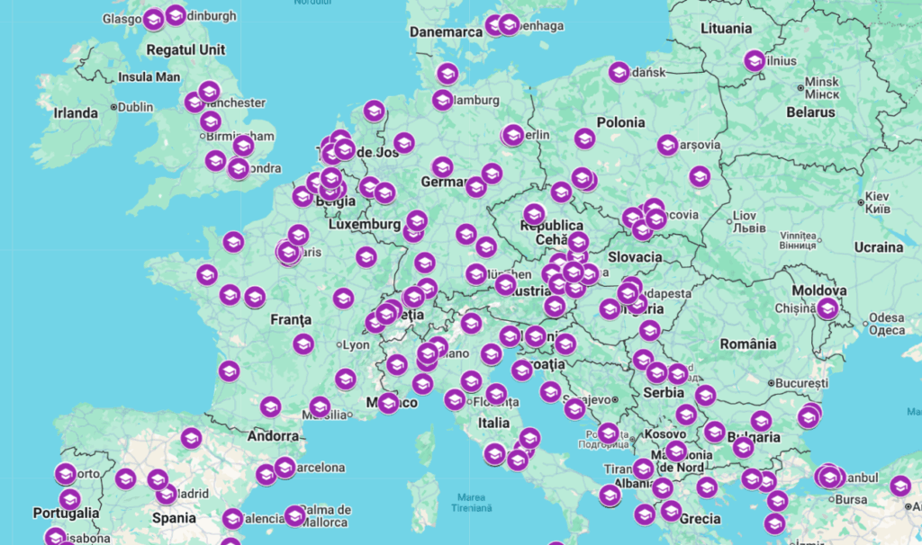 „UB Researchers Map” – the interactive platform where researchers can stand out