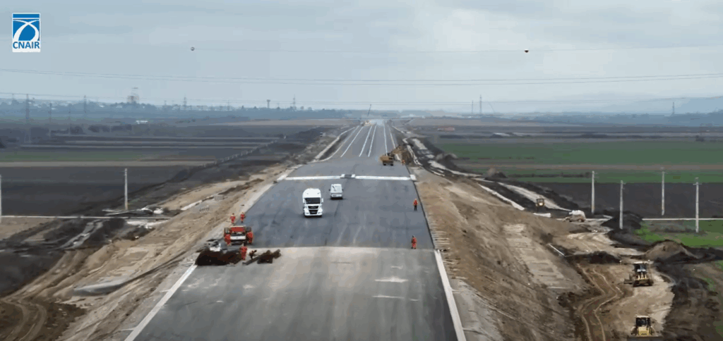 Șeful CNAIR: „Mobilizare bună și pe șantierul lotului 2 al Autostrăzii Focșani-Bacău”